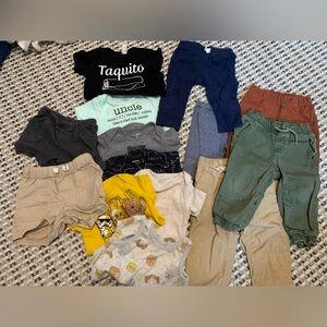 Bundle of onesies and pants